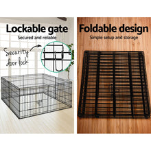 Load image into Gallery viewer, i.Pet 24&quot; 8 Panel Pet Dog Playpen Puppy Exercise Cage Enclosure Play Pen Fence Aus