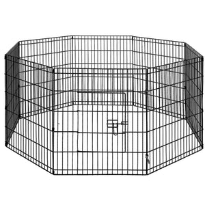 i.Pet 30" 8 Panel Pet Dog Playpen Puppy Exercise Cage Enclosure Play Pen Fence Aus