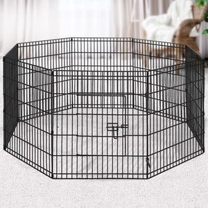 i.Pet 2X30" 8 Panel Pet Dog Playpen Puppy Exercise Cage Enclosure Fence Play Pen Aus