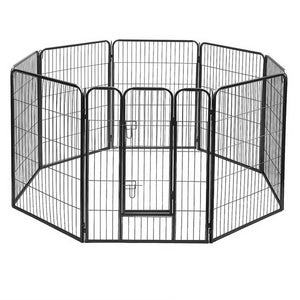 i.Pet 8 Panel Pet Dog Playpen Puppy Exercise Cage Enclosure Fence Play Pen 80x100cm Aus