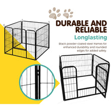 Load image into Gallery viewer, i.Pet 8 Panel Pet Dog Playpen Puppy Exercise Cage Enclosure Fence Play Pen 80x60cm Aus