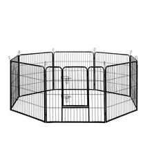 Load image into Gallery viewer, i.Pet 8 Panel Pet Dog Playpen Puppy Exercise Cage Enclosure Fence Play Pen 80x80cm Aus