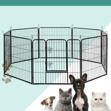 Load image into Gallery viewer, i.Pet 8 Panel Pet Dog Playpen Puppy Exercise Cage Enclosure Fence Play Pen 80x80cm Aus