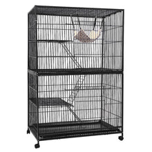 Load image into Gallery viewer, i.Pet 4 Level Rabbit Cage Bird Ferret Parrot Aviary Cat Hamster Castor 142cm Aus