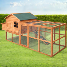 Load image into Gallery viewer, i.Pet Chicken Coop Coops Wooden Rabbit Hutch Hen Chook House Ferret Large Run XL