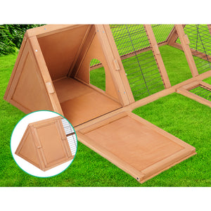 i.Pet Wooden Pet Hutch Aus