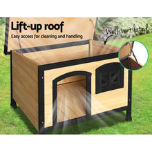 Load image into Gallery viewer, i.Pet Large Wooden Pet Kennel Aus