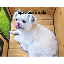 Load image into Gallery viewer, i.Pet Medium Wooden Pet Dog Kennel Aus