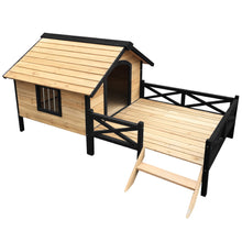 Load image into Gallery viewer, i.Pet Dog Kennel Kennels Outdoor Wooden Pet House Puppy Extra Large XXL Outside Aus