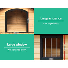 Load image into Gallery viewer, i.Pet Dog Kennel Kennels Outdoor Wooden Pet House Puppy Extra Large XXL Outside Aus