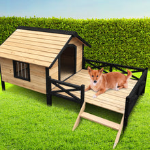 Load image into Gallery viewer, i.Pet Dog Kennel Kennels Outdoor Wooden Pet House Puppy Extra Large XXL Outside Aus