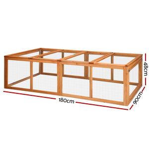 i.Pet Rabbit Hutch Chicken Coop Aus