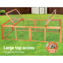 Load image into Gallery viewer, i.Pet Rabbit Hutch Chicken Coop Aus