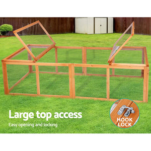 i.Pet Rabbit Hutch Chicken Coop Aus