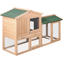 Load image into Gallery viewer, i.Pet 138cm Wide Wooden Pet Coop