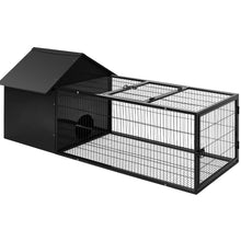 Load image into Gallery viewer, i.Pet Rabbit Cage Hutch Cages Indoor Outdoor Hamster Enclosure Pet Metal Carrier 162CM Length Aus