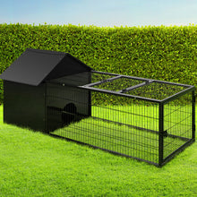 Load image into Gallery viewer, i.Pet Rabbit Cage Hutch Cages Indoor Outdoor Hamster Enclosure Pet Metal Carrier 162CM Length Aus