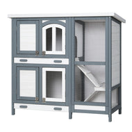 Rabbit Hutch i.pet Large Chicken Coop Wooden House Run Cage Pet Bunny Guinea Pig