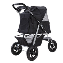 Load image into Gallery viewer, i.Pet Pet Stroller Dog Carrier Foldable Pram Large Black Aus