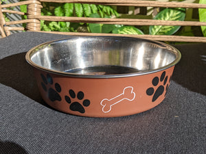 Dogs Bowl Medium Coffee by Bella Aus