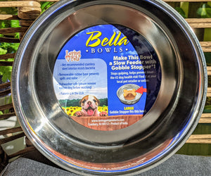 Dogs Bowl Large Charcoal by Bella Aus