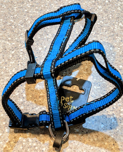 Harness Royal Blue H-Style Dogs Harness Aus