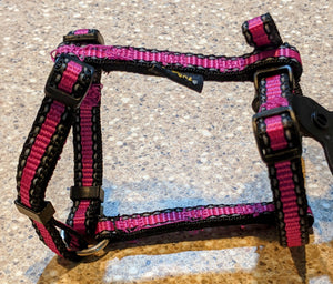 Harness Pink H-Shape Small Dog or Cat Harness Aus