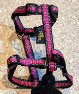 Harness Pink H-Shape Small Dog or Cat Harness Aus