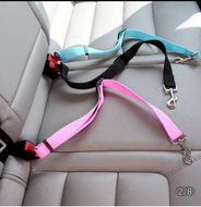 Car Seat Belt Pink Dogs and Cat's Leash Aus