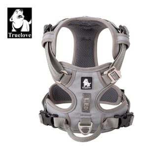 No Pull Harness Grey L