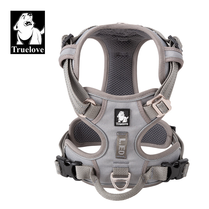 No Pull Harness Grey L