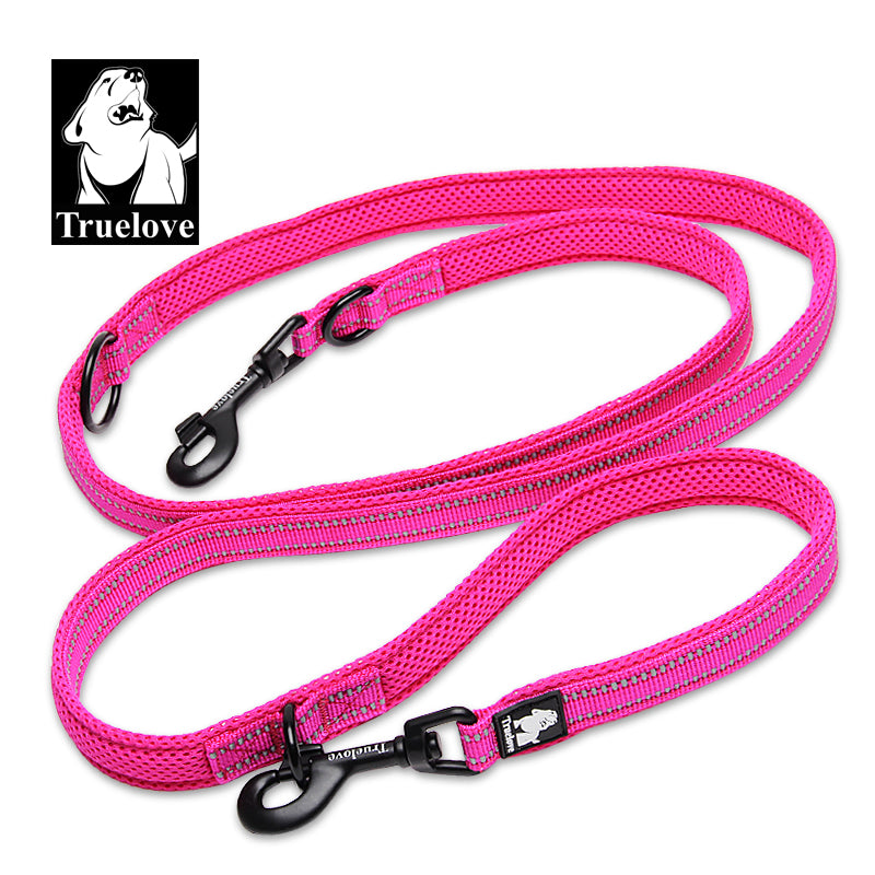 4 Function Leash Pink L