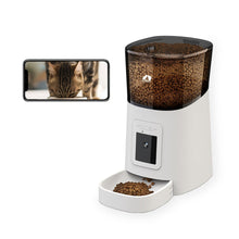 Load image into Gallery viewer, 3 Floofi Smart Pet Feeder with Camera - White - FI-FD-109-CX