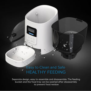 3 Floofi Smart Pet Feeder with Camera - White - FI-FD-109-CX