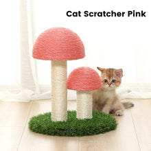 Load image into Gallery viewer, 2.1 Floofi Mushroom Cat Scratcher (33cm Pink) FI-CT-105-RN / FI-CT-105-MM