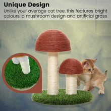 Load image into Gallery viewer, 2.1 Floofi Mushroom Cat Scratcher (33cm Pink) FI-CT-105-RN / FI-CT-105-MM