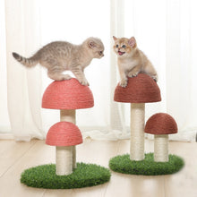 Load image into Gallery viewer, 2.1 Floofi Mushroom Cat Scratcher (33cm Pink) FI-CT-105-RN / FI-CT-105-MM