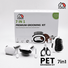 Load image into Gallery viewer, 5 Floofi 7in1 Pet Grooming Set FI-GB-102-KD