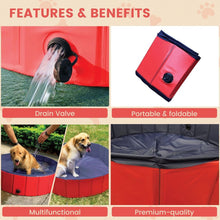 Load image into Gallery viewer, Floofi Pet Pool 120cm*30cm XL Blue FI-SB-104-SG