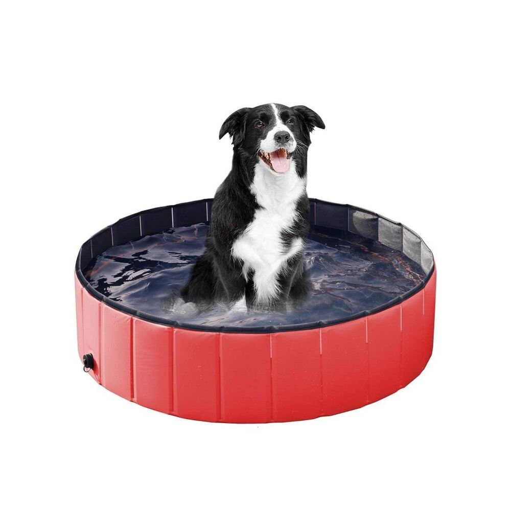 1 Floofi Pet Pool 120cm*30cm XL Red FI-SB-105-SG