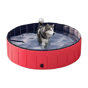 1 Floofi Pet Pool 120cm*30cm XL Red FI-SB-105-SG