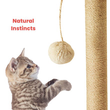 Load image into Gallery viewer, 4.1 FLOOFI 150cm Plush Cat Condo Cat Tree Beige FI-CT-157-BJ