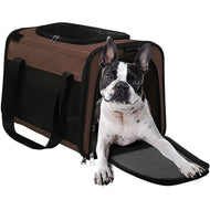 4.4 Floofi Portable Pet Carrier-M Size (Brown) FI-PC-135-FCQ