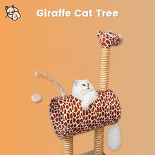 Load image into Gallery viewer, 3.2 Floofi Cat Tree Giraffe - FI-CT-102-RN