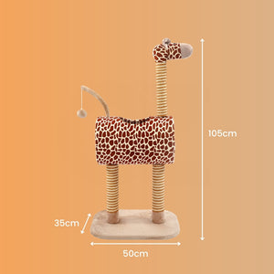 3.2 Floofi Cat Tree Giraffe - FI-CT-102-RN