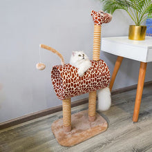 Load image into Gallery viewer, 3.2 Floofi Cat Tree Giraffe - FI-CT-102-RN