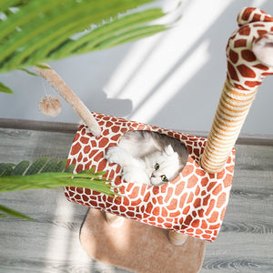 3.2 Floofi Cat Tree Giraffe - FI-CT-102-RN