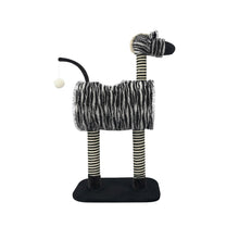 Load image into Gallery viewer, 2.5 Floofi Cat Tree Zebra - FI-CT-101-RN