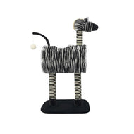 2.5 Floofi Cat Tree Zebra - FI-CT-101-RN