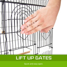 Load image into Gallery viewer, 1.8 Paw Mate Bird Cage Parrot Aviary Veer 2IN1 Design 92cm